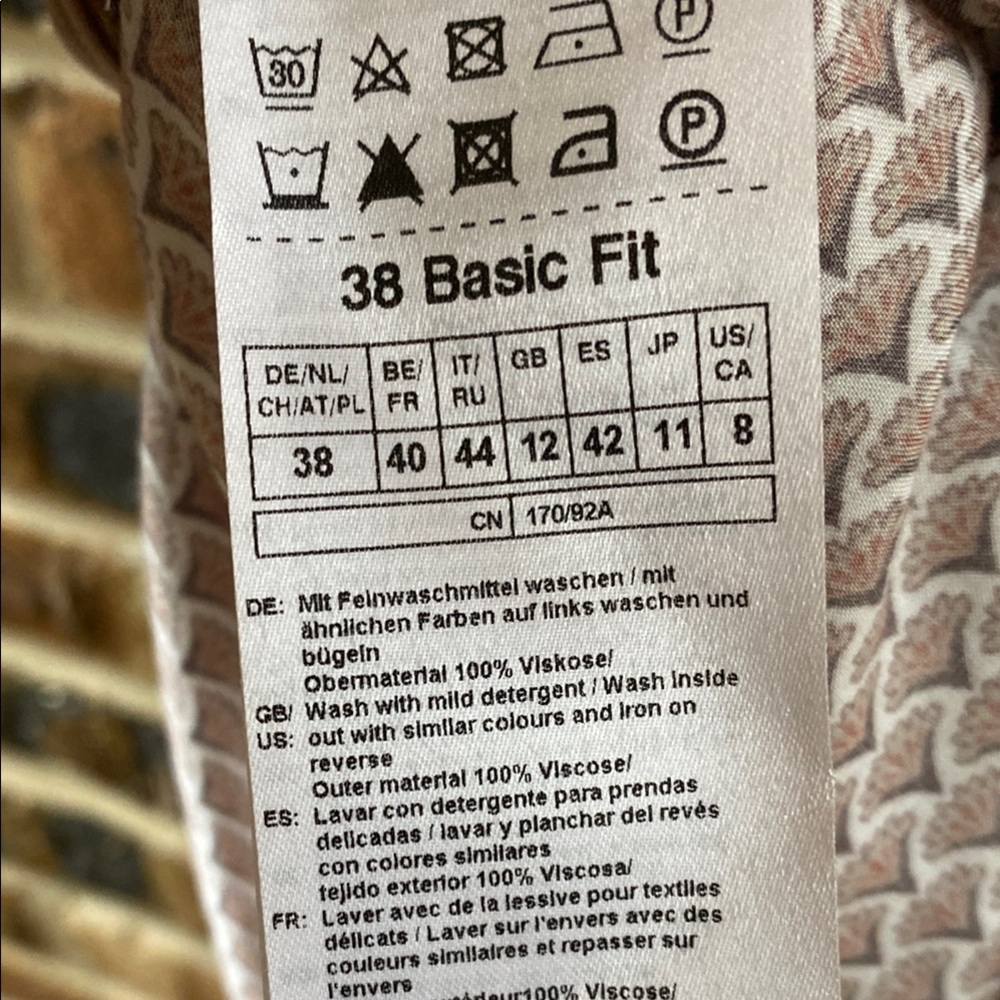 Gerry Weber Edition Silky Patterned Cuffed Sleeve… - image 6